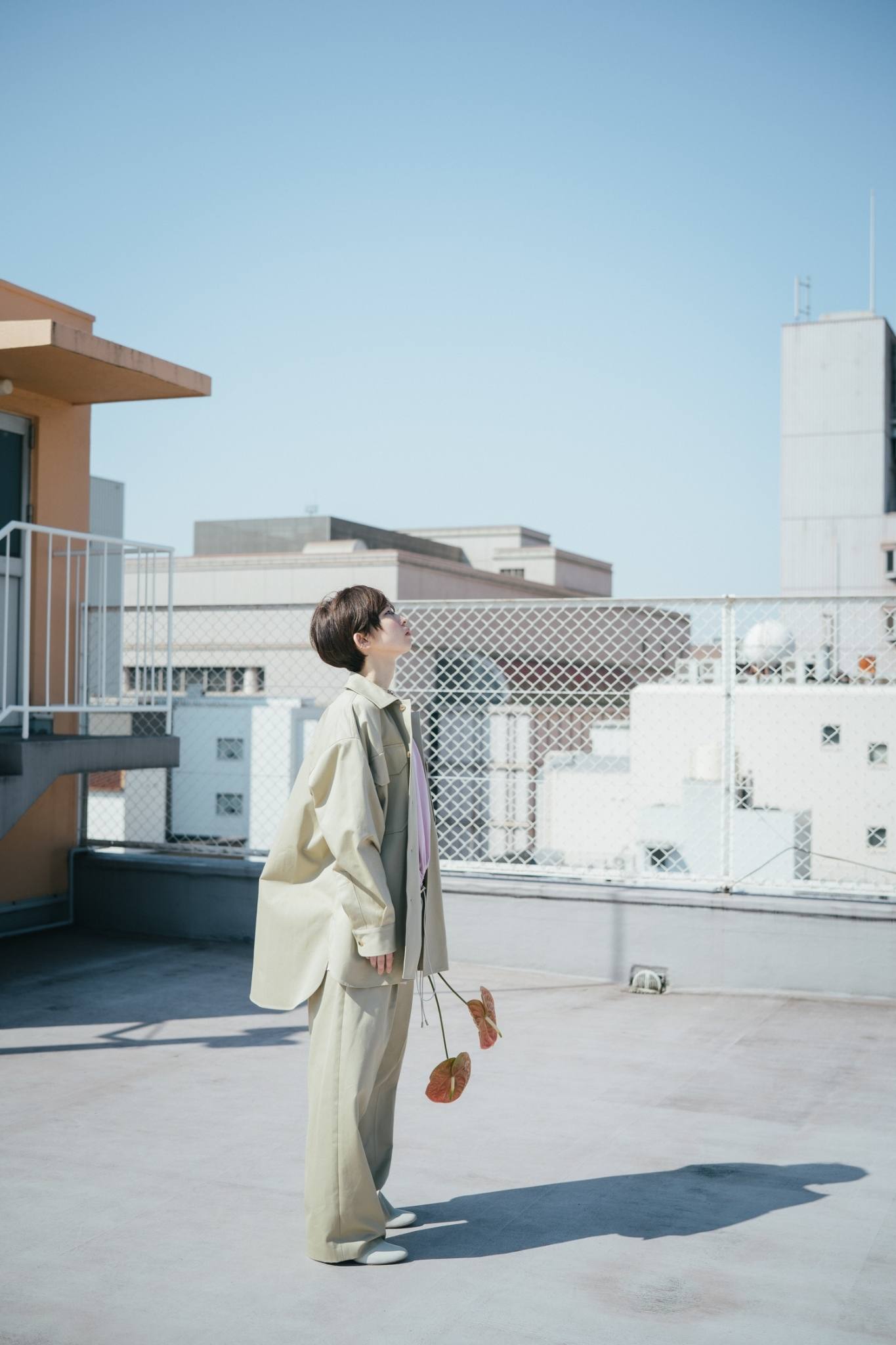 WEST POINT / オーバーサイズシャツ - 2 - BEIGE